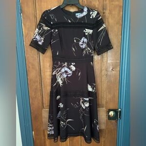 NWOT Antonio Melani Tea dress - amazing details